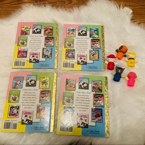 ❌SOLD❌Paw Patrol Bundle of Books & Finger Puppets - Picture 8 of 8
